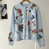 Sahara | Elegante cardigan con fiori