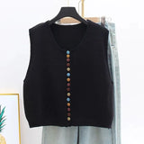 THE MARIBEL | VESTITO IN MAGLIA CON BOTTONI COLORATI