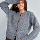 THE NOELLE | CARDIGAN CON BOTTONI
