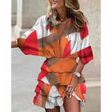 Margaret - Stylish Print Dress