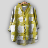 Blusa di Lino con Volant