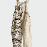 Tuta intera floreale retro