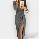 Abito Elegante con Taglio Chic