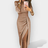 Abito Elegante con Taglio Chic