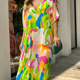 Marnie - Vibrant Abstract Dress