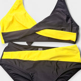 Bikini con Collo Incrociato