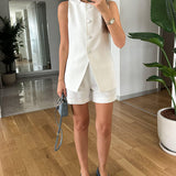 Harlene - Tailored Buttoned Set