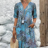 Celestia | Feminine Mid-Length Dress