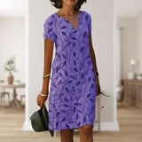 Caity - Casual Printed Dress