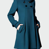 Cappotto con Cappuccio e Collo