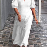 Juliana - Elegant Puff-Sleeve Dress