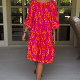 Rica - Relaxed Printed Dress