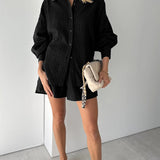 Elizabeth - Breezy Shirt and Shorts Set