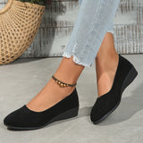 Tahlia - Wedge Ballerina Flats