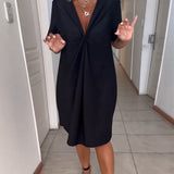 Carly - Effortless Twist Dress