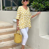 Bloomie - Stylish V-Neck Blouse