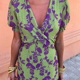 Ayesha - Elegant Floral Dress