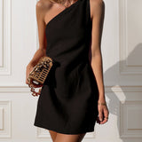 Lizzie - Halter Mini Dress