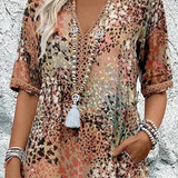 Celestia | Feminine Mid-Length Dress