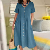 Briar - Effortless Buttoned Dress