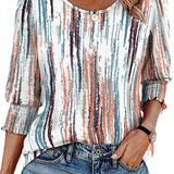 Kaela - Printed Charm Top