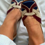 Amelia - Elegant Tricolor Heels