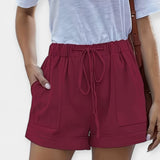 Shorts con Cintura Regolabile