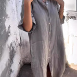 Paige - Buttoned Breeze Dress