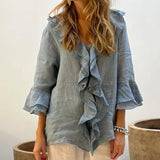 Loralei - Stylish Ruffled Blouse