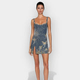 Mini Abito Elegante con Stile Intenso