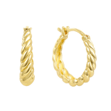 Orecchini a Spirale con Stile Twist