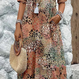 Andrea - Vibrant Midi Dress