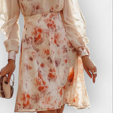 Abito Romantico con Pieghe