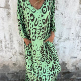 Jessa - Leopard Maxi Dress