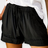 Shorts con Cintura Regolabile