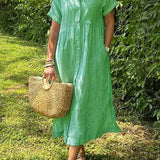 Frankie | Striped Shirt Dress with Pockets