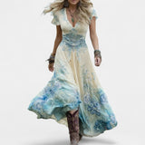 Iolanda | Abito Corto Floreale