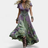 Iolanda | Abito Corto Floreale