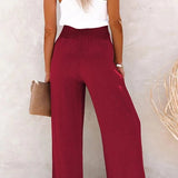 Riana - Relaxed High-Waist Pants