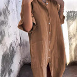 Paige - Buttoned Breeze Dress