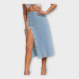 Gonna Maxi con Bottoni