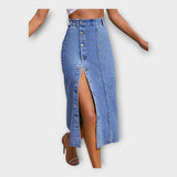 Gonna Maxi con Bottoni