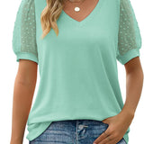 Lumiera - Elegant Puff-Sleeve Top