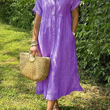 Frankie | Striped Shirt Dress with Pockets