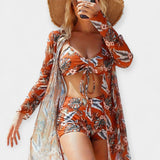 Bikini a Vita Alta e Abbigliamento da Spiaggia