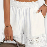 Shorts in pizzo