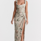 Ivelle | Abito con Taglio e Spacco