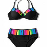 Yara - Radiant Colorblock Bikini