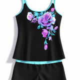 Coralia - Tropical Bloom Tankini