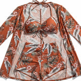 AMALFI - High-Waist Bikini Set with Cover-Up